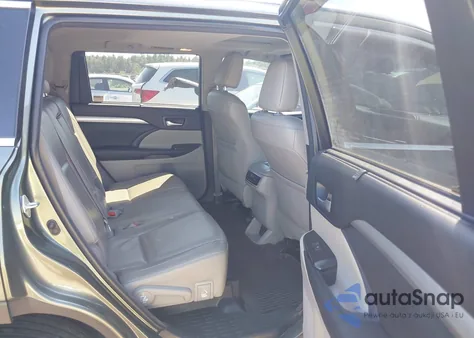 2017 Toyota Highlander Xle from USA, damaged, VIN 5TDJZRFH0HS469626